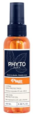 Phyto Paris PhytoPlage Schützendes Haaröl Sonnenpflege für das Haar Mit Calendula und UV-Filter Schützt nährt und repariert Verleiht Glanz sowie Wet-Look-Effekt Pflegende Leave-in-Kur 100ml Flasche