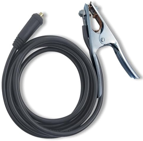 VECTOR WELDING Massekabel mit Massezange 16 mm² / 200 A Dorn 9 mm (3 m)