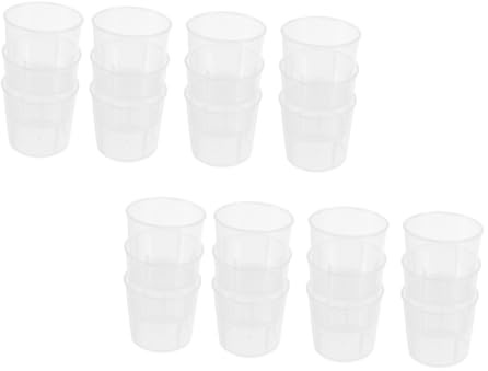 Hemobllo Tazas De Alimentación para Reptiles Duraderas y Creativas, Vasos Medidores De 30 Ml, Recipientes para Comida y Agua, Uso Diario para Mascotas Reptilianas