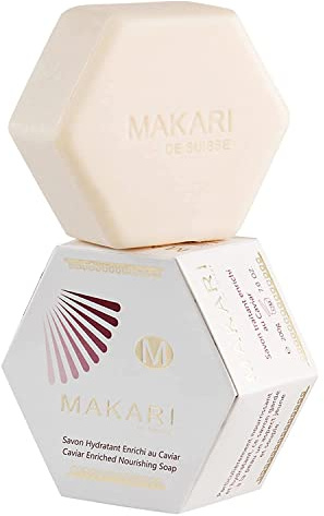 Makari Classic Caviar Enriched Treatment Soap 7.0 oz – Moisturizing & Brightening Bar Soap for Face & Body – Anti-Aging Cleanser Combats Dryness, Dullness, Wrinkles & Blemishes