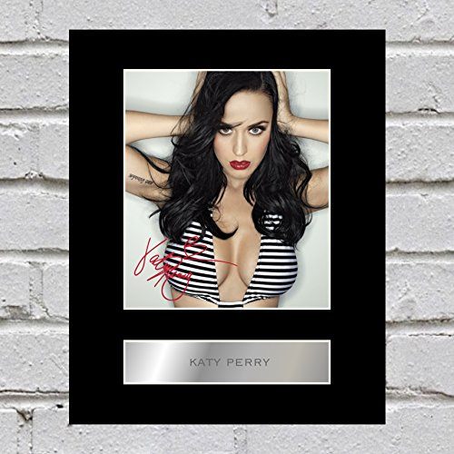 Katy Perry Signiert Foto Display