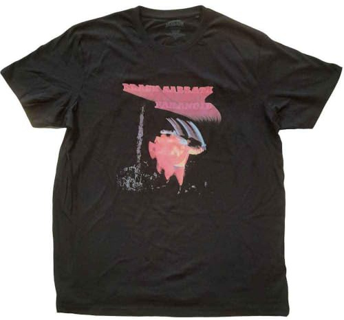 Black Sabbath Men's Paranoid Motion Trails T - Shirt (Pack of 1)