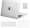 MOSISO Custodia Compatibile con MacBook Pro 13 Cover M2 M1 Chip 2025-2016 A2338 A2289 A2251 A2159 A1989 A1706 A1708, Case per MacBook Pro 13,3 Pollici&Copritastiera&Pellicola&Borsa, Crystal Clear