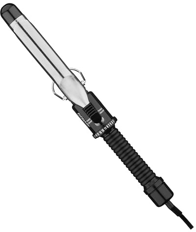 Conair Instant Heat 1-Inch Curling Iron, 1-Inch Barrel Produces Classic Curls, Hair Curler for Short, Medium, and Long Hair, 25 Heat Setting Hair Curling Iron, Black