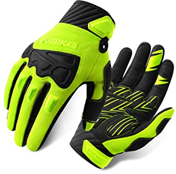 INBIKE Fahrradhandschuhe Herren MTB Handschuhe Rennrad Mountainbike Fahrrad Rad Bekleidung männer Damen Grün L
