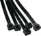On1shelf® Bridas para cables, 550 mm x 9 mm, 21.6 pulgadas, corbata de nailon fuerte y larga (10, negro)