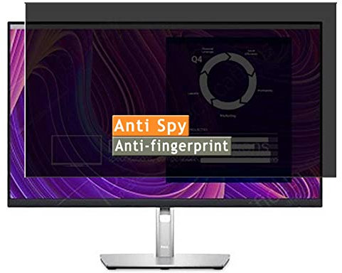 Vaxson Protector de Pantalla de Privacidad, compatible con Dell P2723D 27 Monitor [No Vidrio Templado ] Película Protectora Film Guard