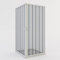 Idralite Cabina de ducha plegable de PVC 90 x 90 cm H 185 mod. Aster con apertura central