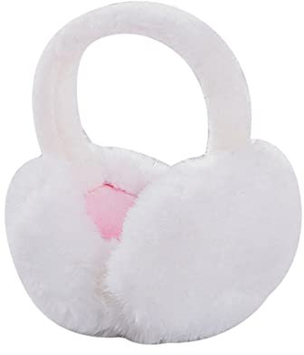 ISAKEN Winter Ohrenschützer Damen Mädchen Plüsch Ohrenwärmer Plüsch Ohrenwärmer Erwachsenes Kind Klassische Ohrschützer Winddicht Ohrenwärmer für Outdoor Den Winter Reiten
