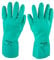 RODOPI CHEMIX-Comfort Gummihandschuhe für Herren und Damen Putzhandschuhe aus Nitril Chemikalienschutzhandschuhe EN ISO 374-1:2016 Type A Schutzhandschuhe (1 Paar, 10)