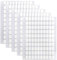 500 Pcs Glue Dots Removable,Sticky Dots Clear Double Sided,Glue Dots for Walls No Mark,Strong Glue Dots for Home Office Decor Balloons Crafting (13x8mm)