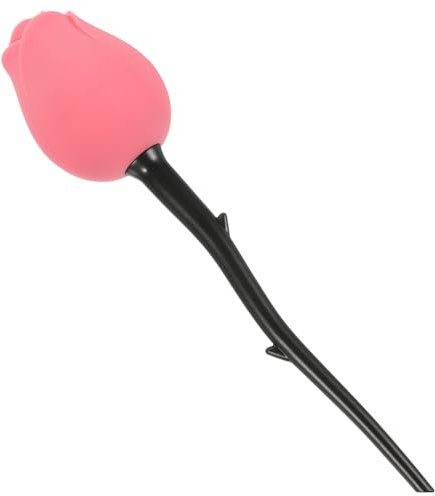 Ipetboom Rose Foundation Brush Creative Makeup Brush Tool Facial Tools Face Brush Rose Makeup Brush Makeup Tools Professional Makeup Foundation Applicator Abs Handle Cosmetic Red Miss Soft