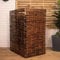1.16m x 61cm Single Garden Patio Willow Wheelie Bin Screen Hideaway