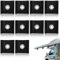 10 ganci Kederösen Guide per montanti, 5/6 mm – 7/8 mm, accessori per binario, gancio per tenda, roulotte