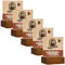 Dr. Squatch Natürliches Seifenstück für Männer, 5er-Pack - Holzfass-Bourbon