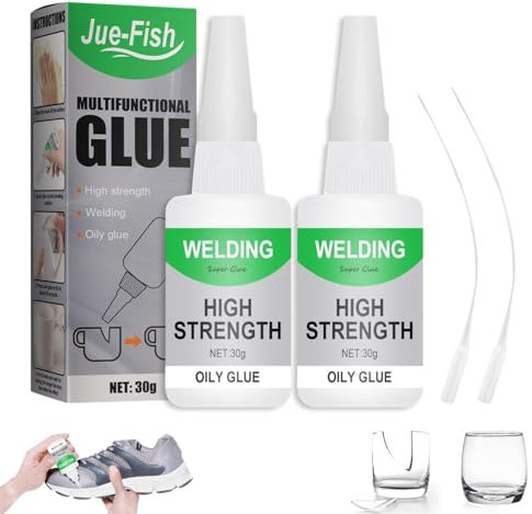Mächtiger Universalkleber, 2024 Neu Schweißen Hochfester Ölkleber, Universalkleber Transparent, Universal Super Kleber, Kleben Statt Bohren Extra Stark für Kunststoff Metall Keramik Leder Harz (2)