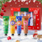 WEILAOK Mini Handcreme Weihnachten Set, Handcreme Set, Handcreme Weihnachten, Handcreme Mini, Kleine Geschenke für Frauen Weihnachten, Feuchtigkeitsspendend Handcreme, 4 Stück