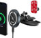 OHLPRO MagSafe Car Mount Charger for iPhone 16, 15W Fast Wireless Charging, Magnetic CD Slot Holder with 3M Adhesive Base for Dashboard, Aluminum Shell, Compatible with iPhone 16/15/14/13 Pro Max