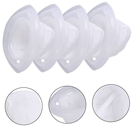 Cabilock 4pcs Hand Vacuum Replacement Filters Hepa Vacuum Cleaner Filter Kit for
