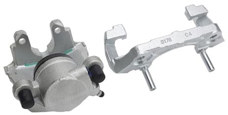Front Brake Caliper with Carrier, X5 E70 X5 F15 X6 E71 34116776784 60mm Piston Diameter Metal Caliper,Direct Replacement for Applicable Brake Disc Thickness 30mm 348mm Fitment