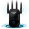 QLOCOM 2025 Newest WiFi Extender Booster Blazing-Fast 1200Mbps WiFi Booster Range Extender Dual Band 5GHz & 2.4GHz Wireless Internet Booster/Hotspot with 2800 Sq.Ft Wider Coverage, Easy Setup, 768AC-B