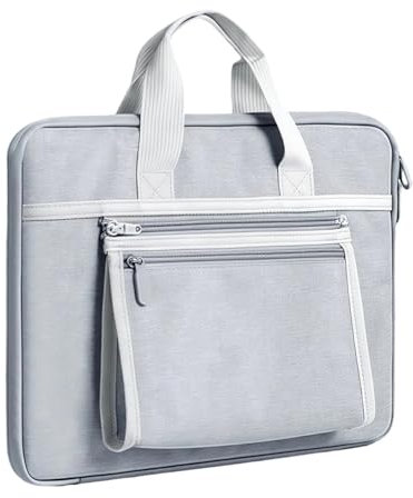 Generico Oxford Laptop Bag, Waterproof Sleeve, Ergonomic Handles, Shockproof Padding, Lightweight Computer Case for Students Professionals Travel Daily Use, Work and School 13.78x9.84x1.18in