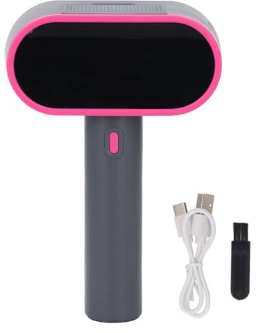 lvifloae Electric Lint Remover Fabric Shaver Dual Heads 4 Speeds 12 Blades Rechargeable Large Fuzz Remover for Clothes Couch Furniture (black)