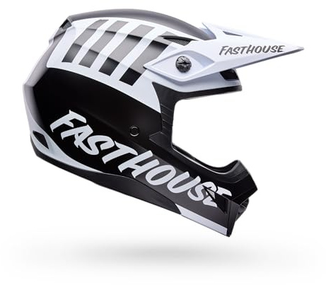 BELL MX-10 MIPS - Black/White Fasthouse, Medium