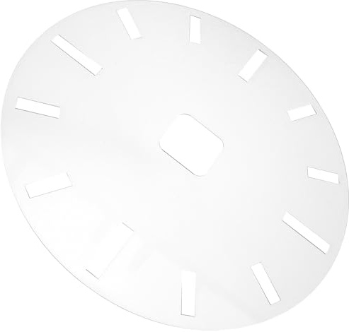 Clock for Templates Router Acrylic Face Woodworking DIY Projects | High Transparency, Precision Design, Smooth Surface, Versatile Compatibility, Stencil for DIY Crafts