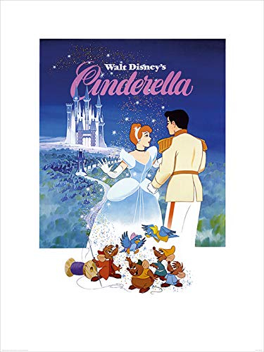 Disney Kunstdrucke, Papier, Mehrfarbig, 60 x 80 cm