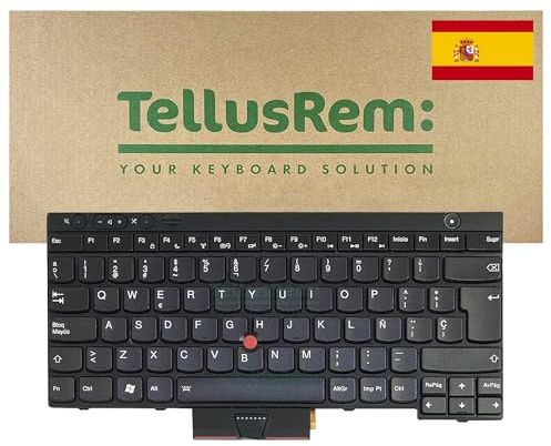 TellusRem ersatztastatur Spanisch Hintergrundbeleuchtung für Lenovo Thinkpad T430 T430i T430s T430si T430U T530 T530i T530S W530 X13X X230 X230i X230it X230T