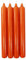 Ebersbacher Kerzen Tafelkerzen Terracotta, ca. 21 x 195 mm, 4 Stück in Folie