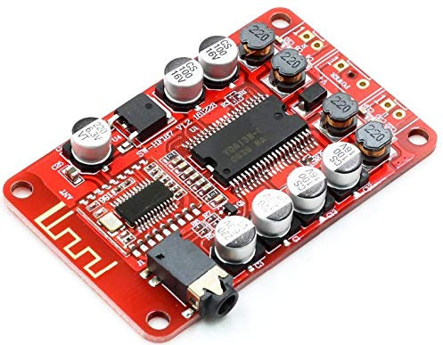 TECNOIOT YDA138 Bluetooth Amplifier Board Module 2.0 Stereo Class D 2 * 15W DC 12V 2A