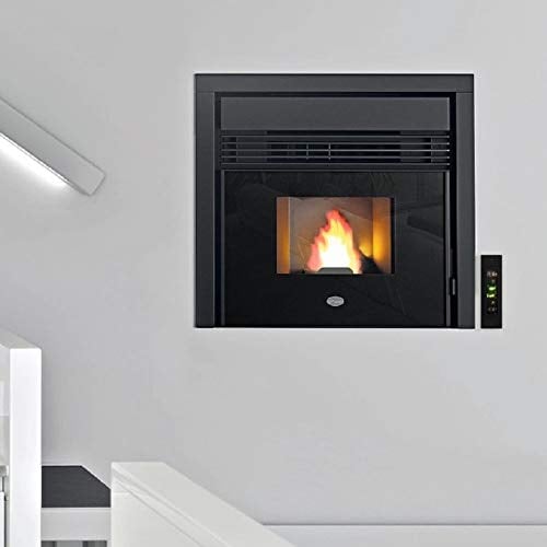 EVA CALOR - INSERTO CAMINETTO A PELLET EVA CALOR CERINO NERO 7,3 KW - 31441
