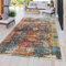 TT Home Moderner Outdoor Teppich Wetterfest für Innen & Außenbereich Ethno Mutlicolour, Größe:80x150 cm