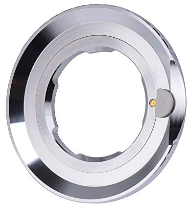 Hersmay LM auf GFX Objektivadapter kompatibel mit Leica M-Objektiv auf Fuji G-Mount-Passform für Fujifilm GFX 50S, GFX 50R, GFX 100, GFX 100S und VG-GFX1 spiegelloses Kameragehäuse