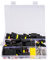 QIMEI-SHOP Conector Electrico Impermeable Rápido Enchufe Terminal Kit 1/2/3/4 Pines para Coche Moto Scooter Barco 352 Piezas