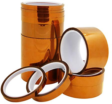 Kapton Tape, 1 stücke Hochtemperaturhitze BGA-Band, Wärmedämmband Polyimidklebstoff Isolierklebeband 3D-Druckplatinenschutz (Length : 30M, Width : 200mm)