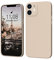 ORDA für iPhone 12 Mini Hülle Silikon Case, Handyhülle für iPhone 12 Mini Ultra Dünn Slim mit Microfiber, Kratzfeste Rundumschutz Case Schutzhülle Hülle für iPhone 12 Mini 5.4'' Khaki
