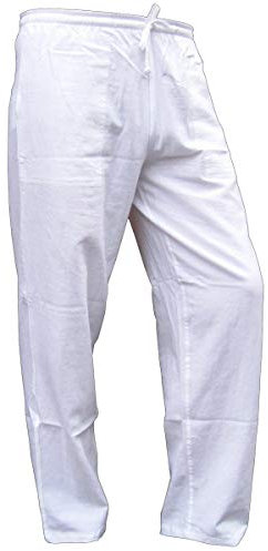 PANASIAM 'K' - Trousers in White, M