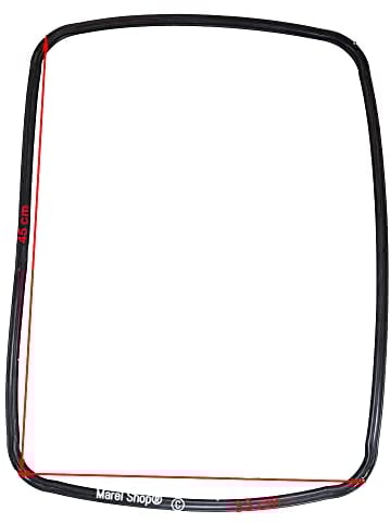 Marel Shop® - Guarnizione Porta per Forno compatibile con Ariston Indesit Whirlpool 45 x 33 cm per modelli: FA4834HIXHA - FA4841JCIXHA - FA4844HIXHA - FA55Y4IX - FA5834HIXAAUS
