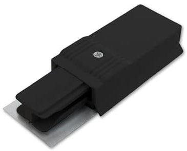 LumenTEC Modernes Schienensystem, LED 1-Phasen Schiene Storm Konektor, ZX (Storm konnektor, Schwarz)
