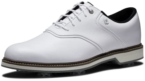 FootJoy Men's FJ Originals Golf Shoe, White/White, 10.5 Medium