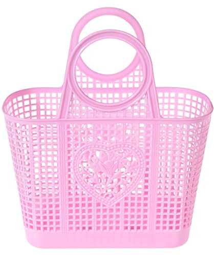 Rex London - Korb Amélie - rosa - Shopper, Einkaufskorb