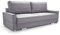Siblo Sofa mit Schlaffunktion 94x230x103 cm SUZANA Kollektion - Elegante Schlafcouch mit Bettkassen - Couch 3 Sitzer für Wohnzimmer - Komfortables Schlafsofa - Sofa 3-Sitzer - Grau