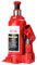 SUDEG Cric Hydraulique,Cric Bouteille hydraulique 10T,Cric de Levage hydraulique Portable Cric de Chariot hydraulique,Cric à Piston/Compact pour Voiture Van Bateau Camion Caravane Rouge