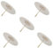 Dasing 5 StüCk Papier-Sonnenschirm, 60 cm, Strandschirm, Weiß, DIY-Regenschirm, Fotografie-Requisiten für Babyparty, Party, Hochzeit