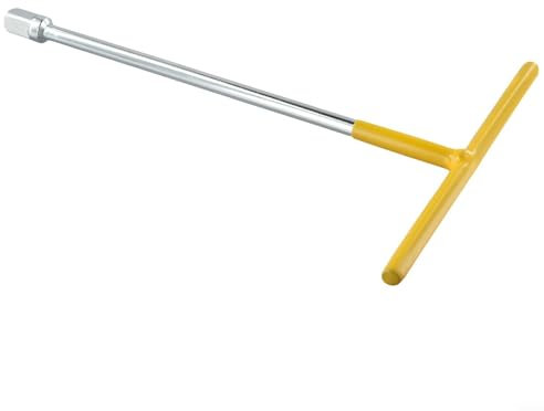 Clé à poignée en T pour fixations difficiles à desserrer, longue portée pour les espaces étroits, douille hexagonale intérieure