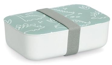 Zeller 14744 Lunch Box Dino, Kunststoff, ca. 19 x 12,5 x 6 cm