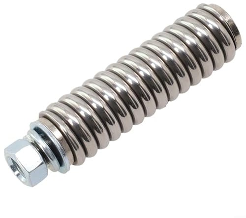 ZAMETTER Car Antenna Anti-Shock Spring, Stainless Steel Spring Bracket For CB And Amateur Radio Antennas, Silver Easy Installation